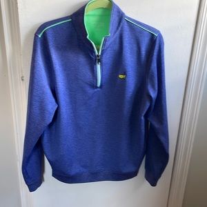 Master limited addition pullover quarter-zip mens small